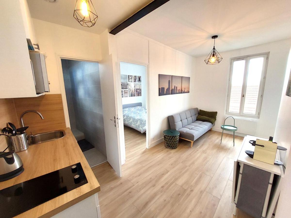 Superbe 2 Pieces Renove Et Calme Aubervilliers Exterior foto