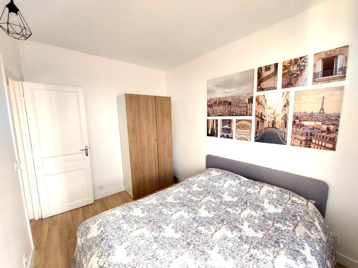 Superbe 2 Pieces Renove Et Calme Aubervilliers Exterior foto